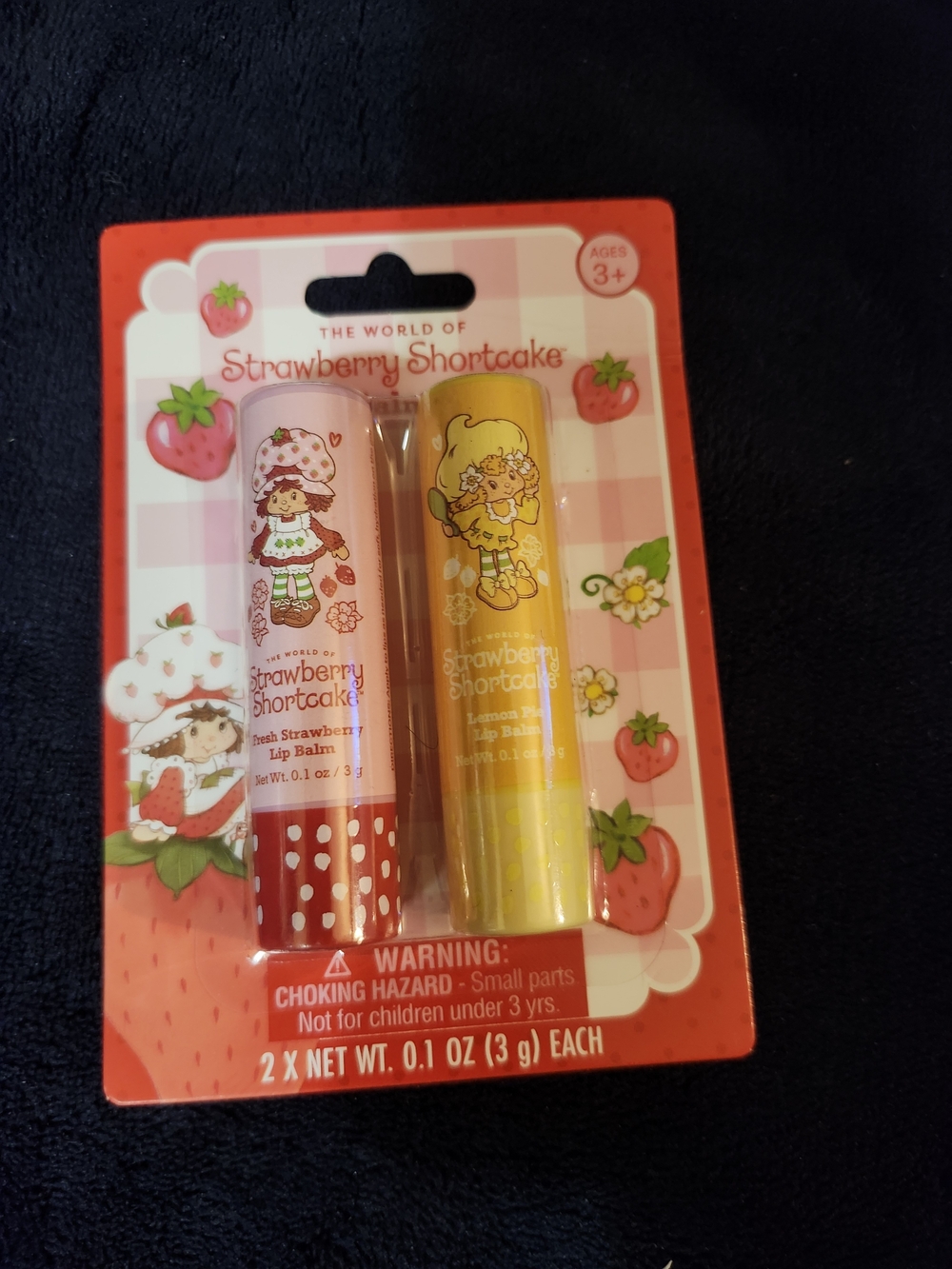 Kids Lip Balm Duo - Pink & Yellow